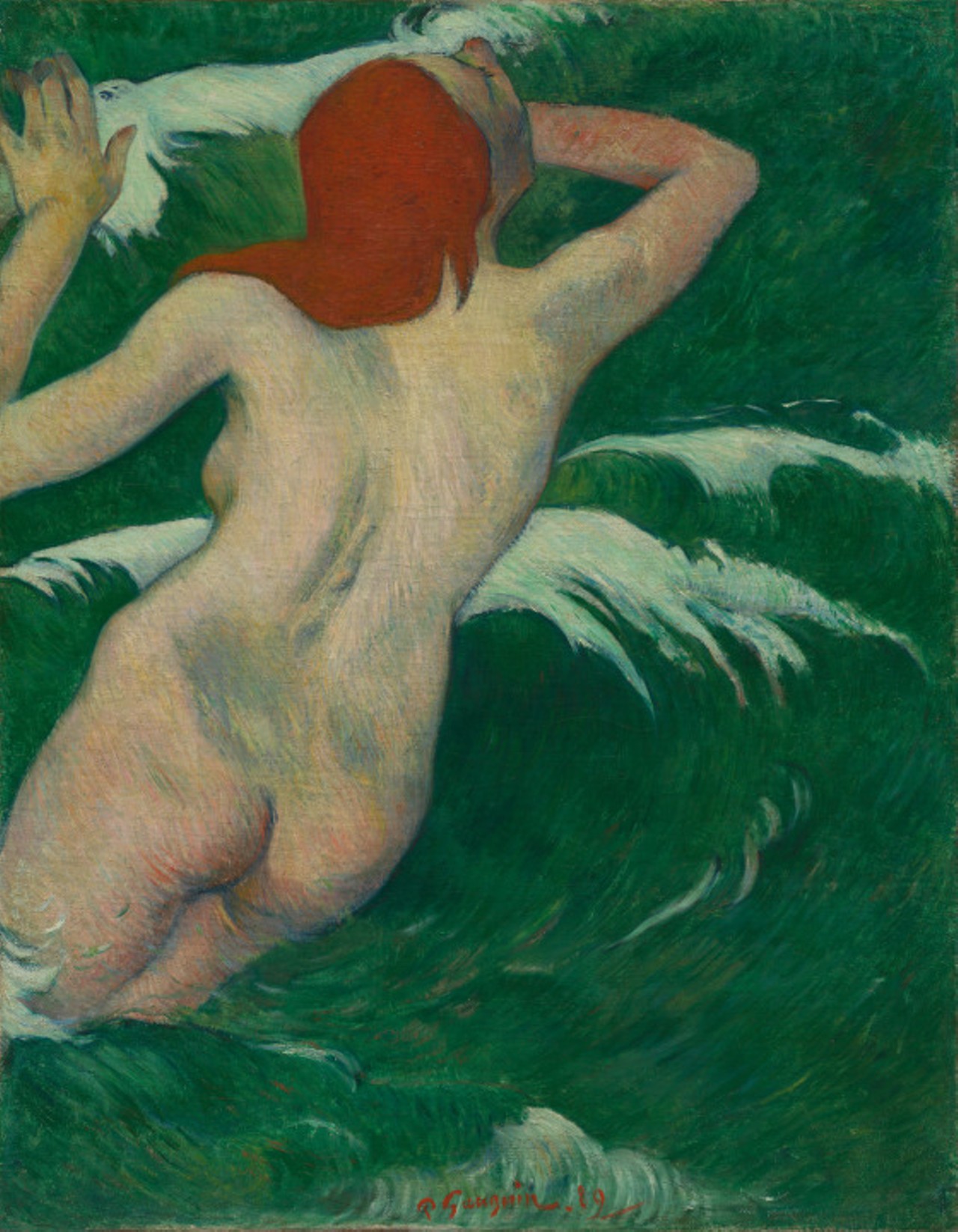 &#147;In the Waves (Dans les Vagues),&#148; by Paul Gauguin (1889)