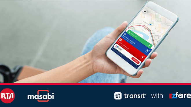 RTA mobile ticketing will now be hosted by EZfare on the Transit App.