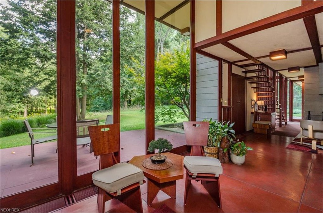 You Can Now Stay Overnight at a Frank Lloyd Wright Home in Willoughby Hills