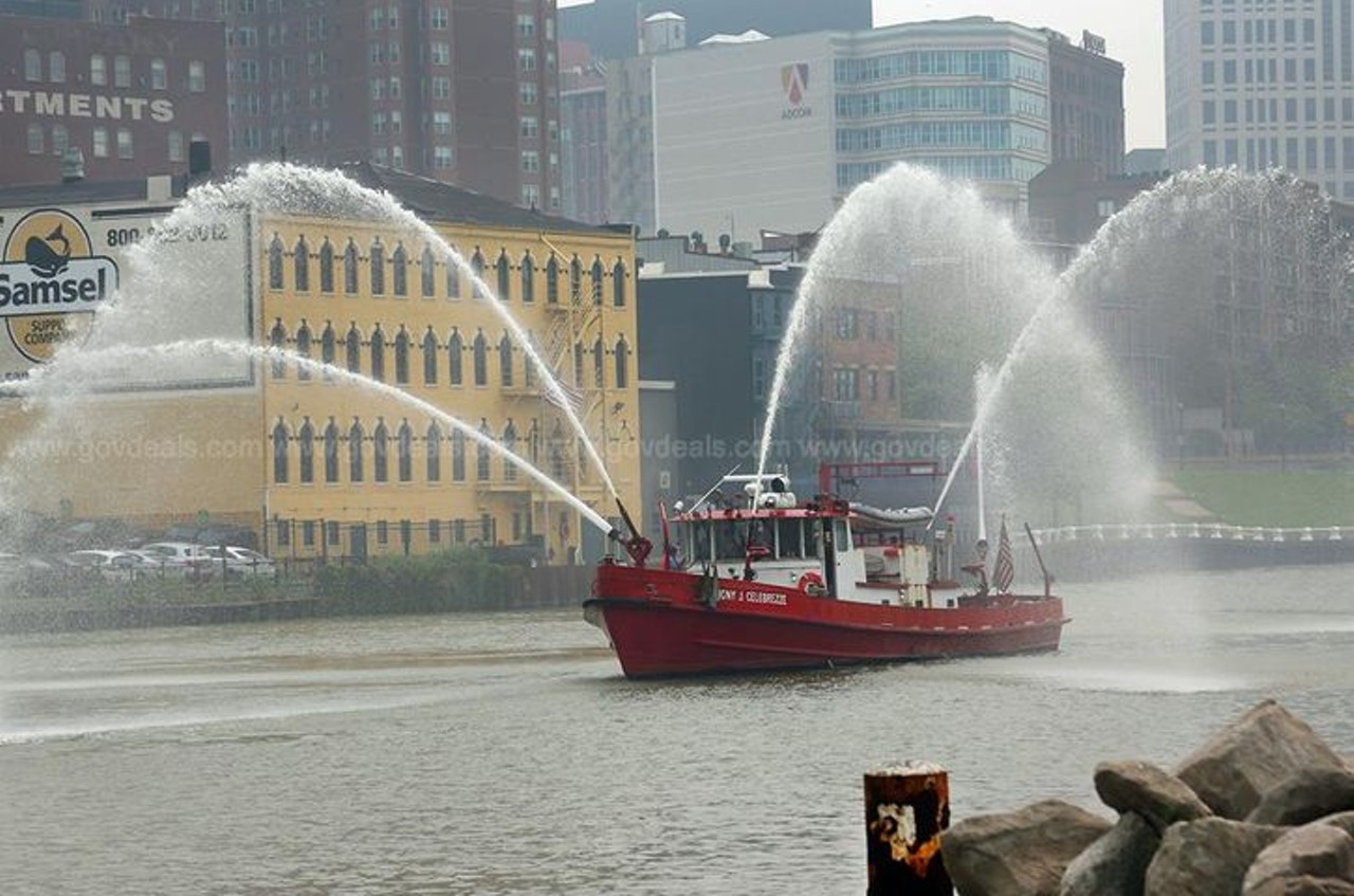 You Can Own A Piece Of Cleveland History By Purchasing The Anthony J. Celebrezze Cleveland Fire Boat
