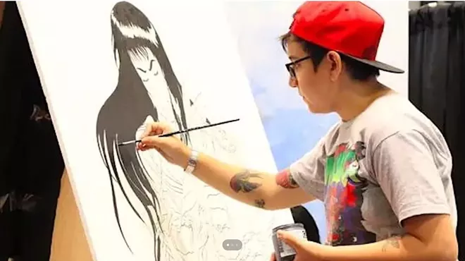 Image: You Should Be Making Art - Adult Art Class at Pop Life