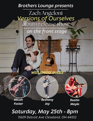 Image: Zach Angeloni "Versions of Ourselves" Album Release Show